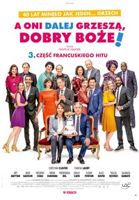 Plakat filmu A oni dalej grzeszą, dobry Boże!